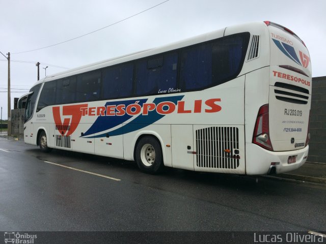 Viação Teresópolis RJ 203.019 na cidade de Rio das Ostras, Rio de Janeiro, Brasil, por Lucas Oliveira. Número da foto: #5566772.
