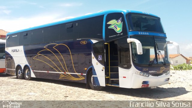 Portela Tur 0411 na cidade de Luís Correia, Piauí, Brasil, por Francilio Silva Sousa. Número da foto: #5566841.