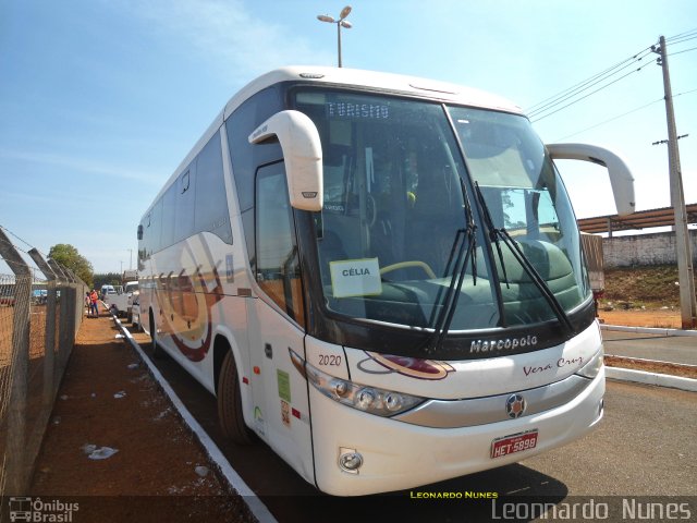 Vera Cruz Transporte e Turismo 2020 na cidade de Romaria, Minas Gerais, Brasil, por Leonardo J. Nunes. ID da foto: 5567880.