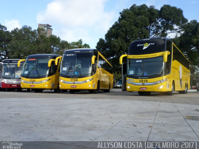 Viação Nordeste 1720 na cidade de Natal, Rio Grande do Norte, Brasil, por Allyson Costa. Número da foto: #5565113.