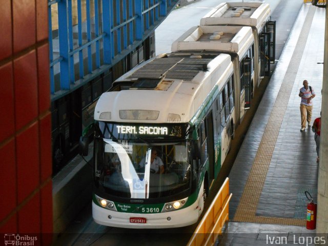 Via Sul Transportes Urbanos 5 3610 na cidade de São Paulo, São Paulo, Brasil, por Ivan da Silva Lopes. Número da foto: #5567243.
