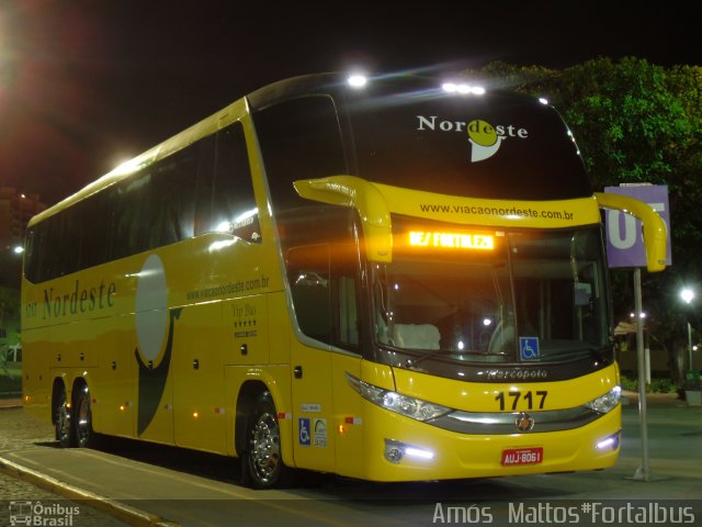 Viação Nordeste 1717 na cidade de Fortaleza, Ceará, Brasil, por Amós  Mattos. Número da foto: #5569358.