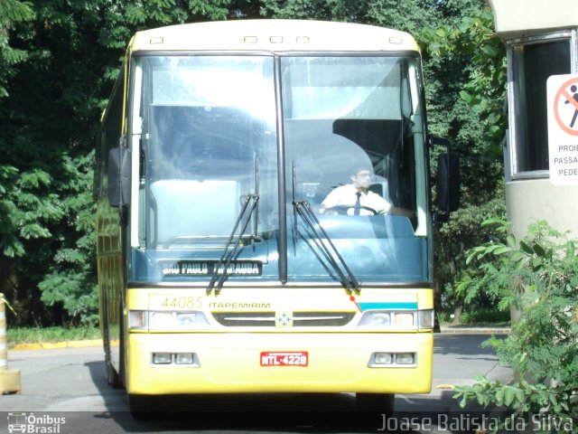 Viação Itapemirim 44085 na cidade de São Paulo, São Paulo, Brasil, por Joase Batista da Silva. ID da foto: 5568132.