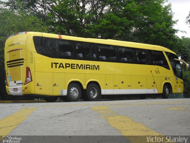 Viação Itapemirim 60649 na cidade de São Paulo, São Paulo, Brasil, por Victor Stanley. Número da foto: #5569270.