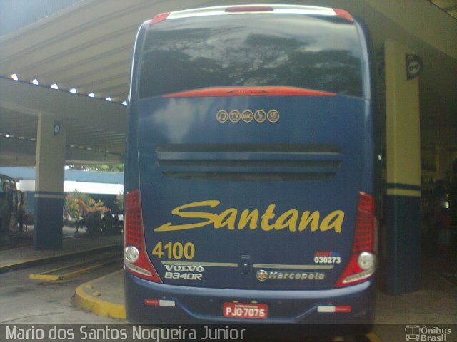 Empresas de Transportes Santana e São Paulo 4100 na cidade de Salvador, Bahia, Brasil, por Mario dos Santos Nogueira Junior. Número da foto: #5571543.