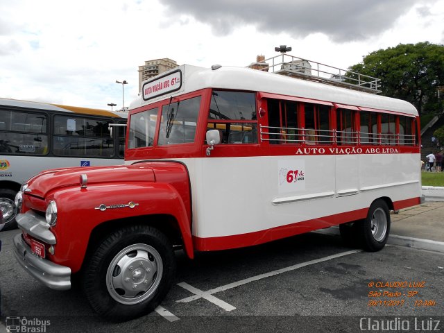 Auto Viação ABC 1956 na cidade de São Paulo, São Paulo, Brasil, por Claudio Luiz. ID da foto: 5573269.