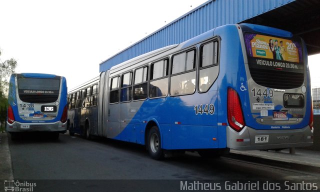 VB Transportes e Turismo 1438 na cidade de Campinas, São Paulo, Brasil, por Matheus Gabriel dos Santos. Número da foto: #5573706.