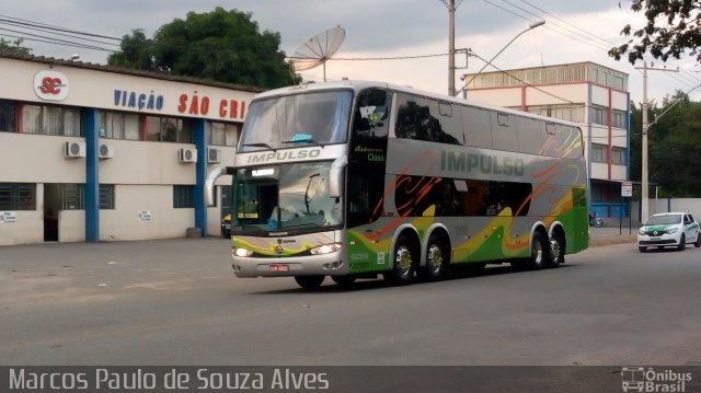 Impulso Turismo e Transportes 1200 na cidade de Divinópolis, Minas Gerais, Brasil, por Marcos Paulo de Souza Alves. ID da foto: 5572009.