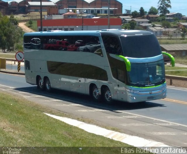 Viação Garcia MARCOPOLO PARADISO G7 1800DD na cidade de Lages, Santa Catarina, Brasil, por Elias Rodrigo Gottardo. Número da foto: #5572646.
