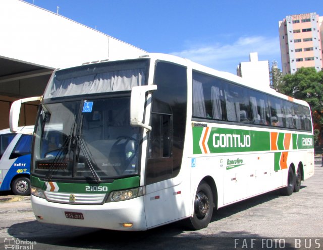 Empresa Gontijo de Transportes 21050 na cidade de Sorocaba, São Paulo, Brasil, por Flavio Alberto Fernandes. ID da foto: 5573216.