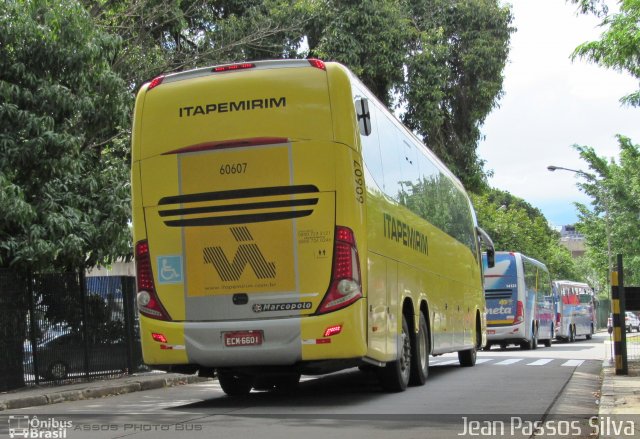 Viação Itapemirim 60607 na cidade de São Paulo, São Paulo, Brasil, por Jean Passos Silva. Número da foto: #5575480.