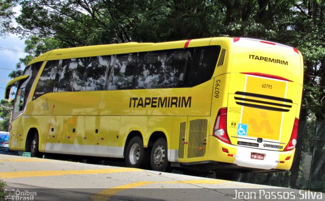 Viação Itapemirim 60795 na cidade de São Paulo, São Paulo, Brasil, por Jean Passos Silva. ID da foto: 5575481.