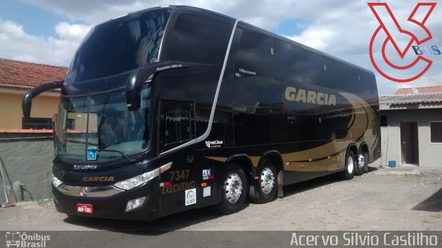 Viação Garcia 7347 na cidade de Franca, São Paulo, Brasil, por EDUARDO - SOROCABUS. ID da foto: 5574580.