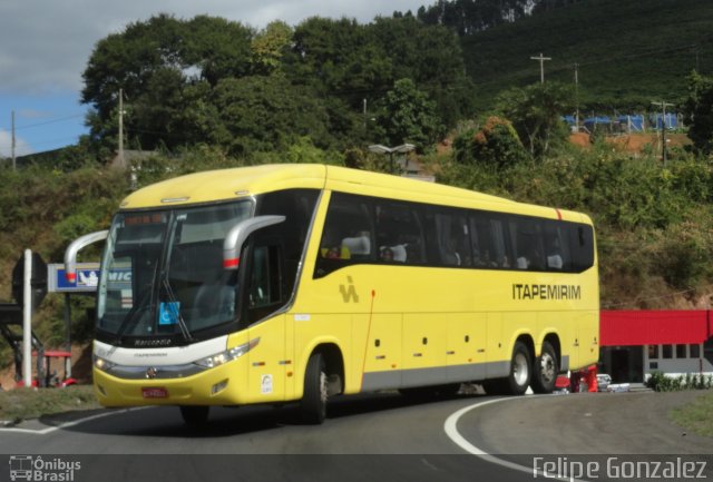 Viação Itapemirim 60697 na cidade de Manhuaçu, Minas Gerais, Brasil, por Felipe Gonzalez. Número da foto: #5574525.