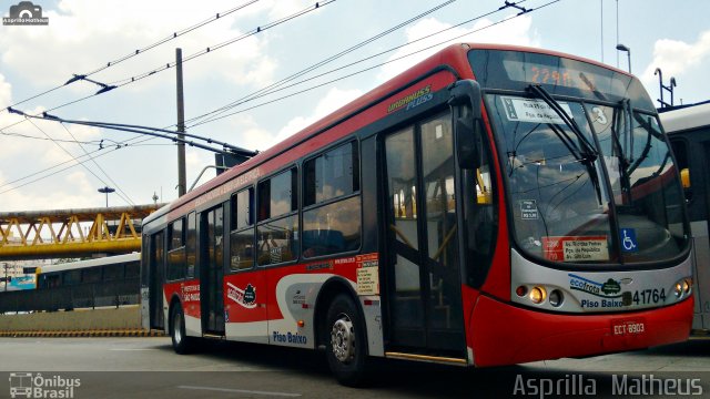 Himalaia Transportes > Ambiental Transportes Urbanos 4 1764 na cidade de São Paulo, São Paulo, Brasil, por Asprilla Matheus. ID da foto: 5574884.