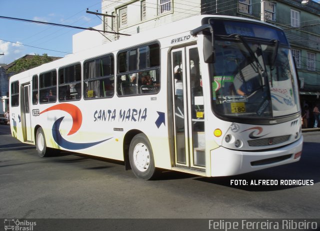 Transportes Santa Maria 23 na cidade de Pelotas, Rio Grande do Sul, Brasil, por Felipe Ferreira Ribeiro. ID da foto: 5575730.