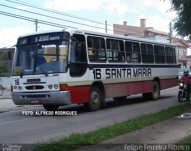 Transportes Santa Maria 16 na cidade de Pelotas, Rio Grande do Sul, Brasil, por Felipe Ferreira Ribeiro. Número da foto: #5576053.