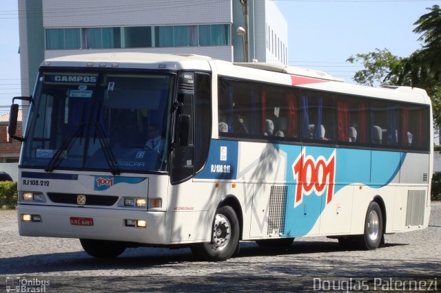 Auto Viação 1001 RJ 108.212 na cidade de Campos dos Goytacazes, Rio de Janeiro, Brasil, por Douglas Paternezi. Número da foto: #5573864.