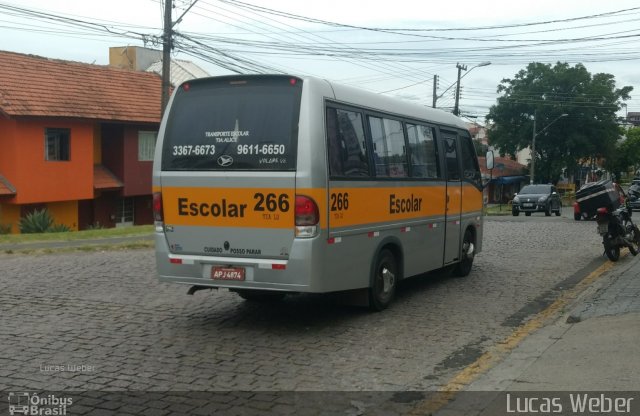 Escolares 266 na cidade de Curitiba, Paraná, Brasil, por Lucas Weber Calizario. ID da foto: 5578400.