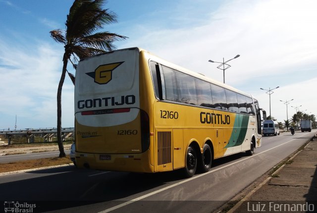 Empresa Gontijo de Transportes 12160 na cidade de Maceió, Alagoas, Brasil, por Luiz Fernando. ID da foto: 5578285.