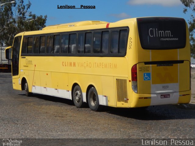 Viação Itapemirim 9029 na cidade de Caruaru, Pernambuco, Brasil, por Lenilson da Silva Pessoa. ID da foto: 5576770.