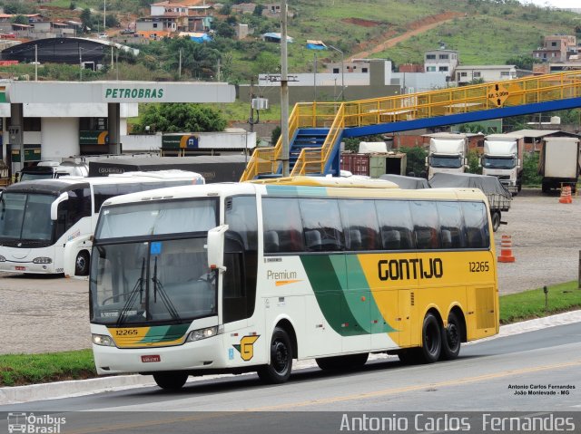 Empresa Gontijo de Transportes 12265 na cidade de João Monlevade, Minas Gerais, Brasil, por Antonio Carlos Fernandes. ID da foto: 5576548.