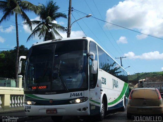 Viação Jauá 2318 na cidade de Cachoeira, Bahia, Brasil, por Matheus  Nascimento. ID da foto: 5576824.