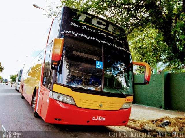 Trans Brasil > TCB - Transporte Coletivo Brasil 1600 na cidade de Belém, Pará, Brasil, por Carlos Jorge N.  de Castro. ID da foto: 5577839.