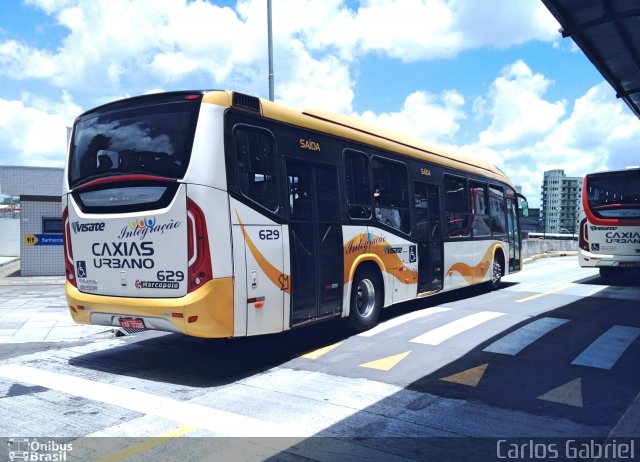 Visate - Viação Santa Tereza 629 na cidade de Caxias do Sul, Rio Grande do Sul, Brasil, por Carlos Gabriel. Número da foto: #5576221.