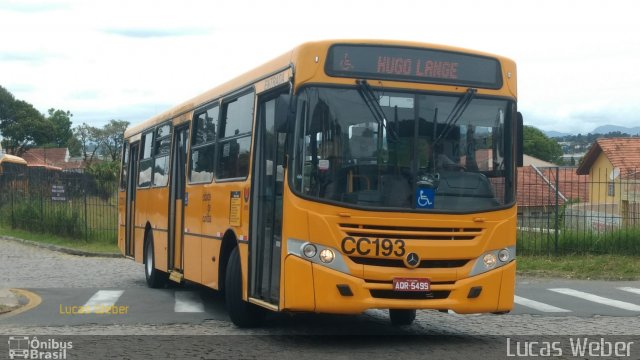 Auto Viação Santo Antônio CC193 na cidade de Curitiba, Paraná, Brasil, por Lucas Weber Calizario. Número da foto: #5577493.