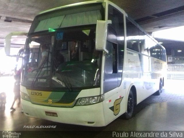 Empresa Gontijo de Transportes 12105 na cidade de Belo Horizonte, Minas Gerais, Brasil, por Paulo Alexandre da Silva. Número da foto: #5577995.