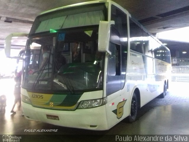 Empresa Gontijo de Transportes 12105 na cidade de Belo Horizonte, Minas Gerais, Brasil, por Paulo Alexandre da Silva. ID da foto: 5577995.