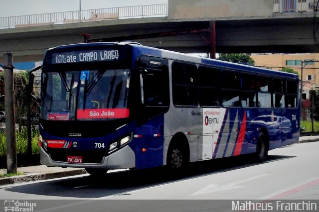 São João Votorantim - Sorotur Turismo 704 na cidade de Sorocaba, São Paulo, Brasil, por Matheus Henrique  Franchin. Número da foto: #5577354.