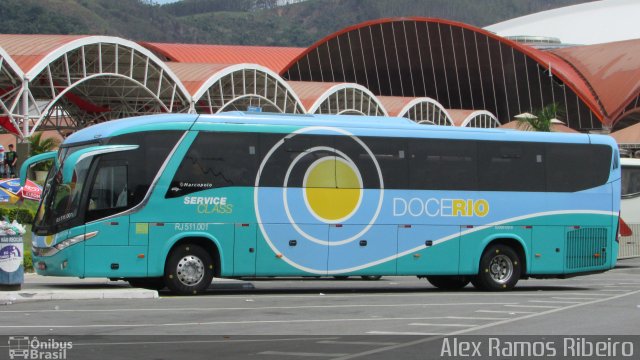 Doce Rio Fretamento e Turismo RJ 511.001 na cidade de Aparecida, São Paulo, Brasil, por Alex Ramos Ribeiro. Número da foto: #5578707.