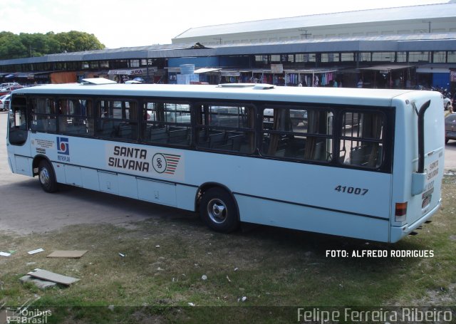 Empresa de Transportes Santa Silvana 41007 na cidade de Pelotas, Rio Grande do Sul, Brasil, por Felipe Ferreira Ribeiro. ID da foto: 5579908.