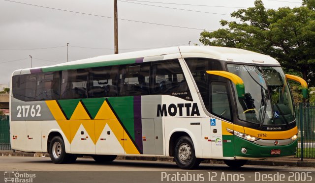 Viação Motta 21762 na cidade de São Paulo, São Paulo, Brasil, por Cristiano Soares da Silva. Número da foto: #5579407.