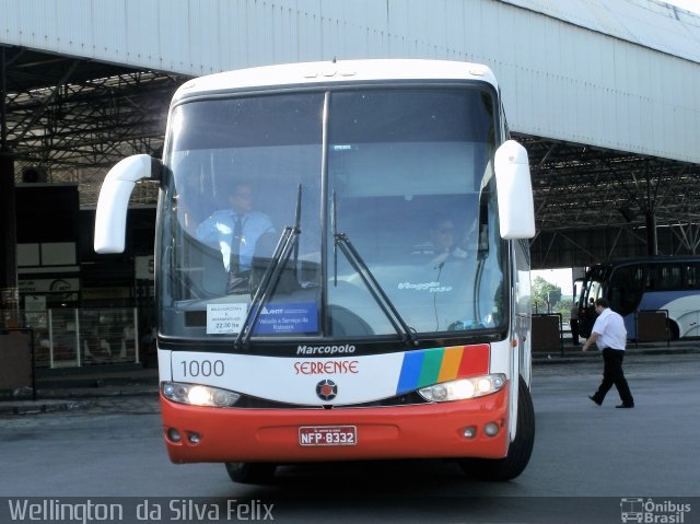 Viação Serrense 1000 na cidade de Vitória, Espírito Santo, Brasil, por Wellington  da Silva Felix. ID da foto: 5579980.