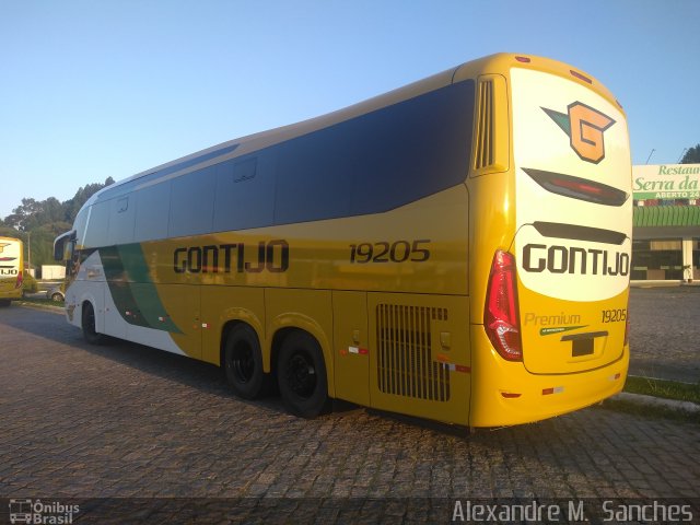 Empresa Gontijo de Transportes 19205 na cidade de Campina Grande do Sul, Paraná, Brasil, por Alexandre M.  Sanches. Número da foto: #5580219.