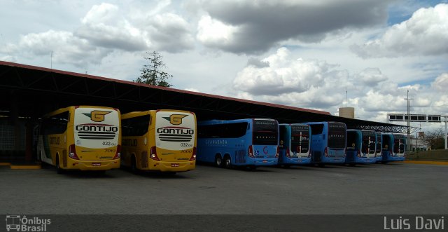 Empresa Gontijo de Transportes 7010 na cidade de Sobral, Ceará, Brasil, por Luis Davi. Número da foto: #5580531.