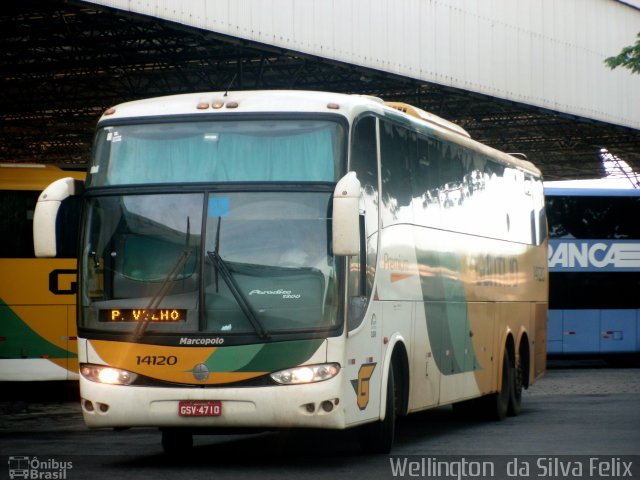 Empresa Gontijo de Transportes 14120 na cidade de Vitória, Espírito Santo, Brasil, por Wellington  da Silva Felix. ID da foto: 5579810.