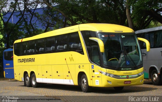 Viação Itapemirim 60719 na cidade de São Paulo, São Paulo, Brasil, por Ricardo Luiz. ID da foto: 5580183.