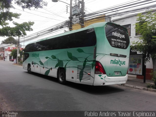 Buses Nilahue N05 na cidade de Santa Cruz, Colchagua, Libertador General Bernardo O'Higgins, Chile, por Pablo Andres Yavar Espinoza. ID da foto: 5580927.