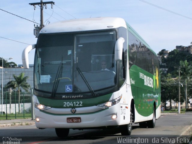 Expresso Brasileiro 204122 na cidade de Vitória, Espírito Santo, Brasil, por Wellington  da Silva Felix. ID da foto: 5583072.