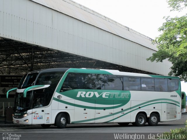 Rovetur Turismo 1800 na cidade de Vitória, Espírito Santo, Brasil, por Wellington  da Silva Felix. ID da foto: 5583081.