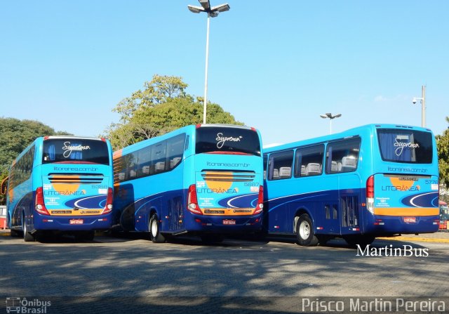 Litorânea Transportes Coletivos 5687 na cidade de São Paulo, São Paulo, Brasil, por Prisco Martin Pereira. Número da foto: #5581333.