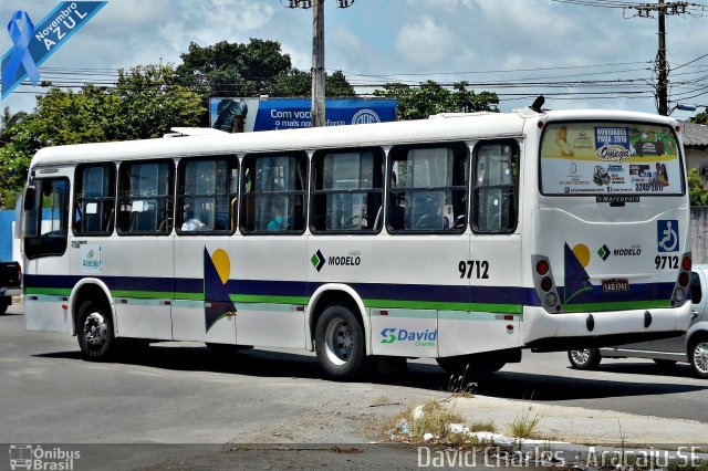 Viação Modelo 9712 na cidade de Aracaju, Sergipe, Brasil, por David  Souza. ID da foto: 5583524.