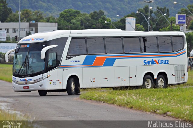 VUSC - Viação União Santa Cruz 2710 na cidade de Santa Cruz do Sul, Rio Grande do Sul, Brasil, por Matheus Etges. Número da foto: #5582617.