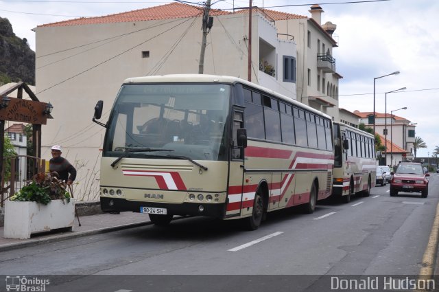 Rodoeste - Transportadora Rodoviária da Madeira  na cidade de Ribeira Brava, Madeira, Portugal, por Donald Hudson. Número da foto: #5584575.