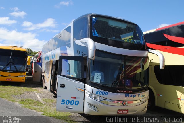 Map Tur 5000 na cidade de São Paulo, São Paulo, Brasil, por Guilherme Esteves Peruzzi. Número da foto: #5584717.