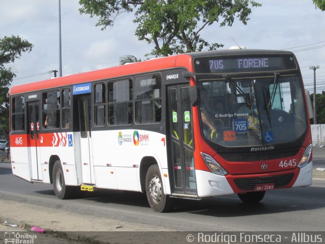 Real Alagoas de Viação 4645 na cidade de Maceió, Alagoas, Brasil, por Rodrigo Fonseca. ID da foto: 5585865.